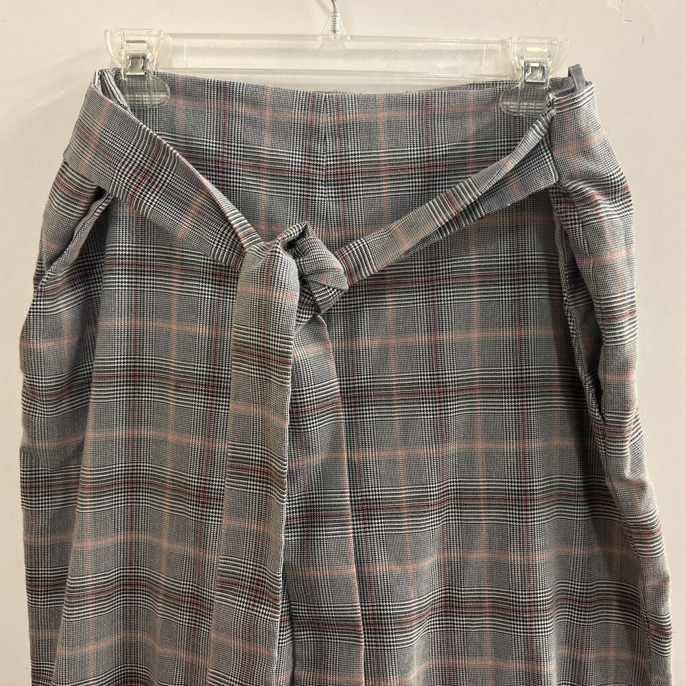 Antonio Melani Plaid Wide Leg Dress Pants 14 - Picture 2 of 8
